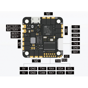 Foxeer Reaper AIO F745 45A BLS 2-6S